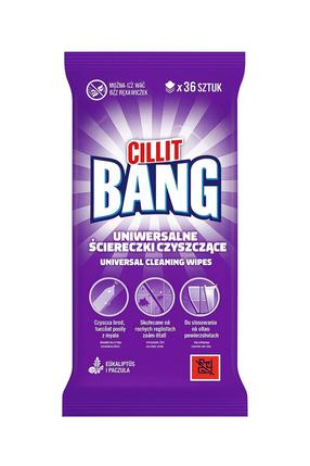Salvrätikud, erinevatele pindadele Cillit Bang 54683, 36 tk