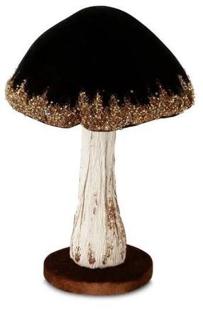 Figūrėlė, "Grybai", 16 cm, aukso sp./juoda sp.