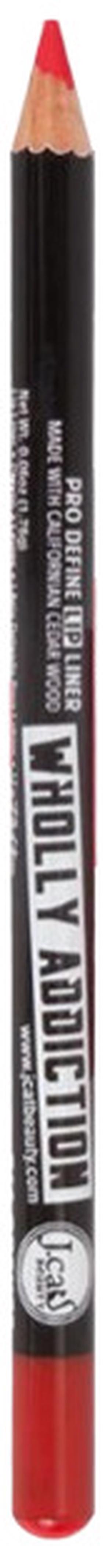 Lūpų pieštukas J.Cat Beauty Wholly Addiction Pro Define, 1.7 g, red plush sp., 206