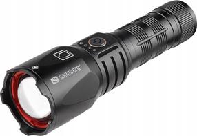 Lādētājs-akumulators (Power bank) Sandberg Survivor Torch, 5000 mAh, melna krās.