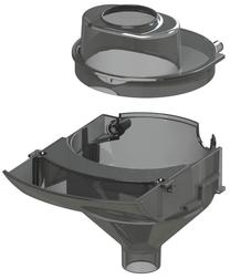 Priedas, atsarginių dalių rinkinys Baby Brezza Formula Pro Advanced Funnel & Cover, 2 vnt.