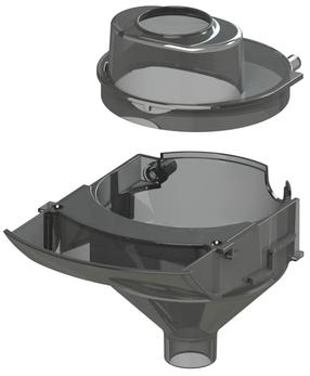 Аксессуар, комплект запчастей Baby Brezza Formula Pro Advanced Funnel & Cover, 2 шт.