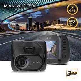 Videoreģistrators Mio MiVue C590 | Full HD | GPS | Speedcam alert