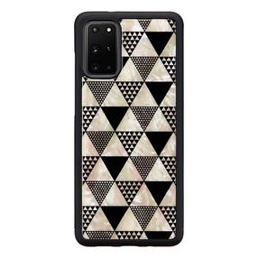 Telefono dėklas iKins Pyramid Back Case For Samsung Galaxy S20+, juoda sp., Samsung