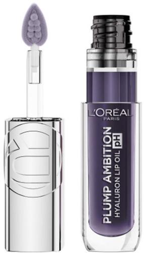 Lūpų blizgis L’Oréal Paris Plump Ambition Hyaluron Lip Oil, 5 ml, berry noir sp., 116