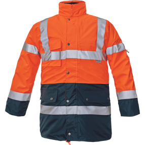Tööjope meeste Cerva Bi Road, oranž v./sügavsinine v., 4XL suurus