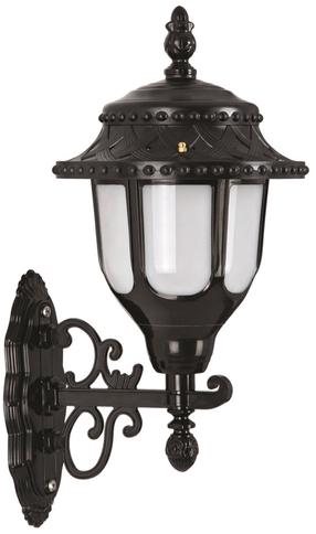 Sieninis lauko šviestuvas Opviq BAP-68180-BSY-M1, 60W, E27, IP65, juoda sp., 30 cm x 40 cm