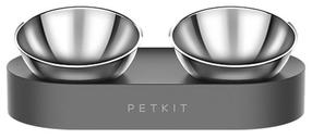 Stovas su dubenėliais šuniui Petkit Fresh Nano Metal Bowl, 0.48 l, 14 cm x 34 cm x 17 cm, sidabro sp.