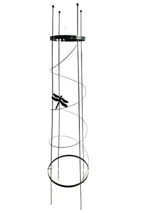 Auga atbalsts Garden Center, 28 cm x 28 cm, 120 cm, metāls