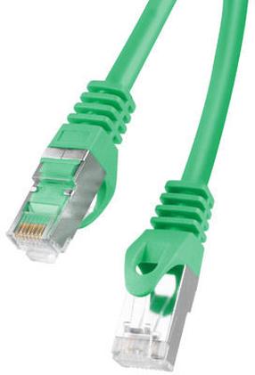 Laidas Lanberg PCF6-10CC Patchcord RJ45 Cat.6 FTP RJ-45, RJ-45, 10 m, žalia sp.