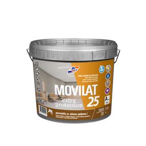 Dispersijas krāsa Rilak Movilat 25, balts krās., 3.6 l