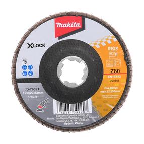 Žiedlapinis šlifavimo diskas Makita D-76021, 125 mm x 22.23 mm