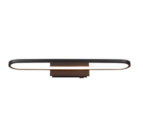 Šviestuvas sieninis Trio Gianni 283779132, GU10, 3000 °K, 1 x 22 W, juoda sp. / juoda sp.