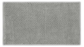 Vonios rankšluostis Foutastic Chevron, pilka sp., 33 cm x 33 cm