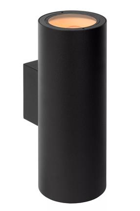 Sieninis lauko šviestuvas Lucide Volantis 27807/02/30, 40W, E27, IP54, juoda sp., 10.8 cm x 30 cm