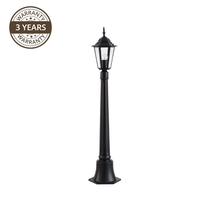Pastatomas lauko šviestuvas Domoletti Chora 053-PS, 60W, E27, IP43, juoda sp., 15 cm x 106 cm