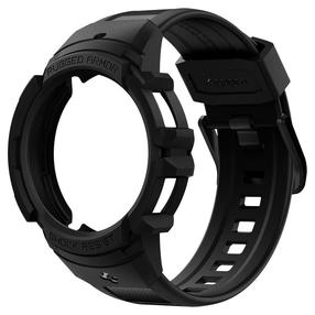 Aizsargrāmis Spigen, Rugged Armor ”Pro” Galaxy Watch 4, melna krās.