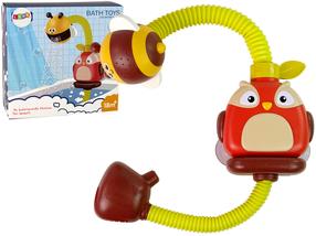 Vannas rotaļlieta Lean Toys Owl 13271, brūna krās./dzeltena krās.