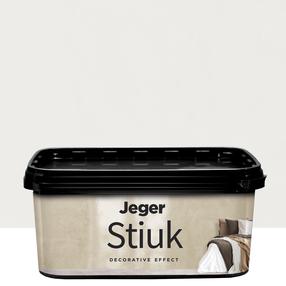 Dekoratyvinis tinkas, sienoms Jeger Stiuk Pure, 2 l
