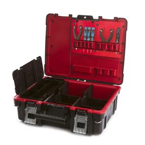 Ящик для инструментов Keter 17198036, 48 см x 38 см x 17.8 см, черный цв./красный цв.