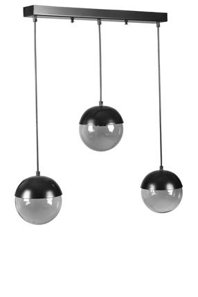 Šviestuvas kabinamas Opviq Chandelier Kure 8711-5, juoda sp. / juoda sp.