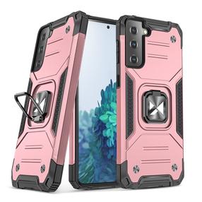 Telefono dėklas Wozinsky Ring Armor Tough Hybrid, rožinė sp., Samsung