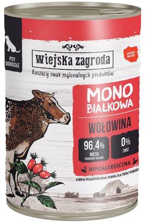 Märg koeratoit Wiejska Zagroda Monoprotein Country Farm, veiseliha, 0.8 kg