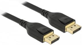 Laidas Delock Displayport 1.4 Cable Displayport, Displayport, 5 m, juoda sp.