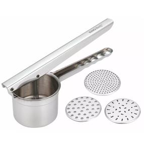 Bulvių grūstuvė King Hoff KH 1268, 26 cm, 12 cm, sidabro