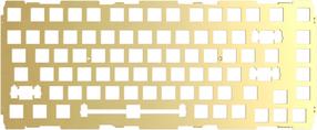 Klaviatūros plokštelė Glorious PC Gaming Race GMMK Pro 75% Switch Plate Brass, oranžinė