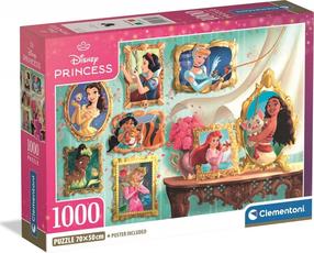 Dėlionė Clementoni Disney Princess 37046, 50 cm x 70 cm, 1000 vnt., įvairių spalvų