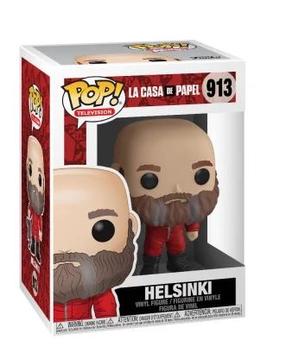 Rotaļlietu figūriņa Funko POP! La Casa De Papel Helsinki 913, 9 cm, daudzkrāsaina