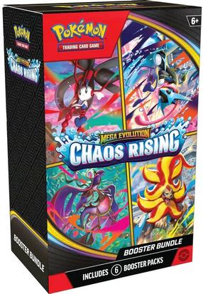 Карточная игра Pokemon TCG Mega Evolution Chaos Rising Booster