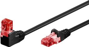 Optiline kaabel Goobay U/UTP Cat. 6 RJ-45 8P8C, RJ-45 8P8C, 2 m, must v.