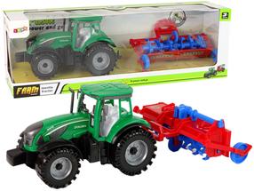 Rotaļu traktors Lean Toys Farm Tractor, daudzkrāsaina