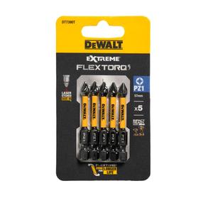 Atsuktuvų antgalių komplektas Dewalt Flex Torq, PZ1, 57 mm