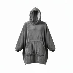 Chalatas Domoletti PONCHO, pilka, Universalus