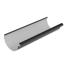 Желоб Galeco PVC, 400 см, поливинилхлорид (пвх), графитовый цв.