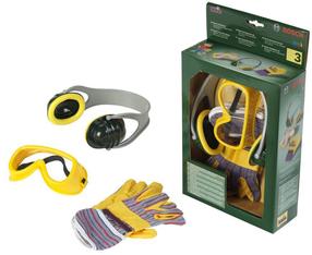 Dārza rotaļlieta, kokstrādnieku komplekts Klein Bosch Accessories Set, daudzkrāsaina