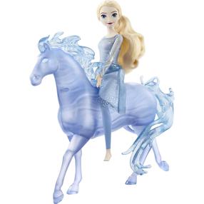 Lėlė - pasakos personažas Mattel Frozen Elza ir mistinis vandenų žirgas, HLW58, 25 cm