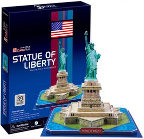 3D пазл Cubicfun Statue Of Liberty (U.S.A), 39 шт.