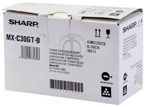 Toonerikassett Sharp MX-C30GT-B, must v.