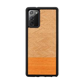Telefona vāciņš Man&Wood Herringbone Arancia, melna krās./daudzkrāsaina, Samsung