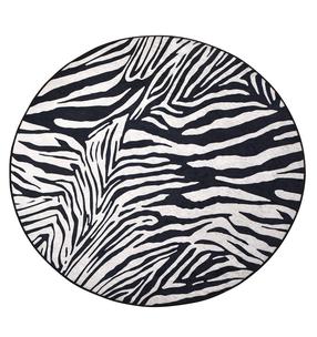 Ковер Conceptum Hypnose Zebra 882CHL1308, белый цв./черный цв., 140 см x 140 см