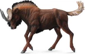 Žaislinė figūrėlė Collecta Black Wildebeest 88542, 13 cm, ruda sp.