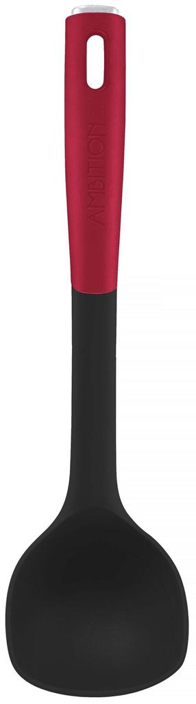 Zupas kauss Ambition Savant, 34 cm, 8 cm, melna krās./sarkana krās.