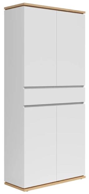 Spinta Yamael, balta sp./artisan oak sp., 38 cm x 90 cm x 200 cm