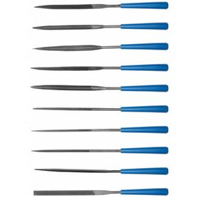 Vīļu komplekts Högert HT3B809, plakans, 140 mm, universāls, 10 gab.