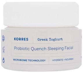 Naktinis veido kremas Korres Greek Yoghurt Probiotic, 40 ml