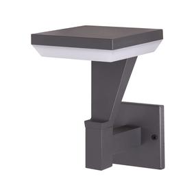 Sieninis lauko šviestuvas Tope Salta, 12W, LED, IP65, antracito sp., 14 cm x 23 cm